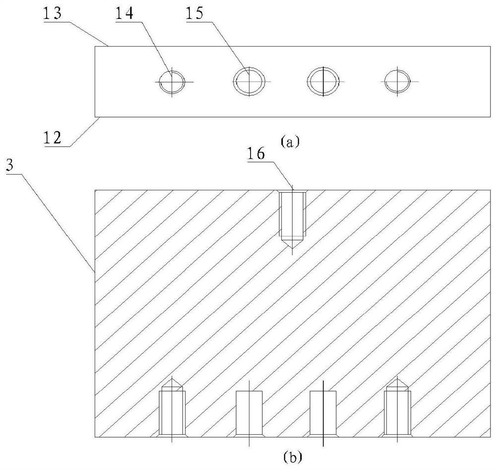 Base part machining method and tool