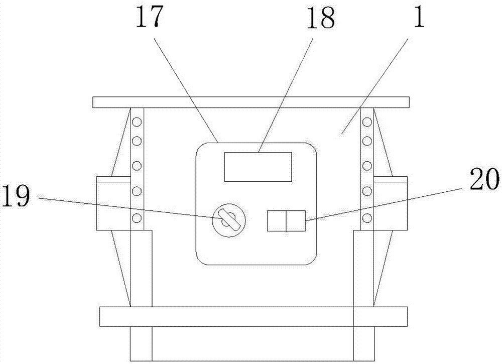 Circulation drying device for agricultural and sideline products