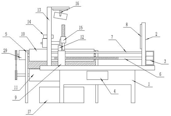 Optical glass lens testing system and testing method thereof