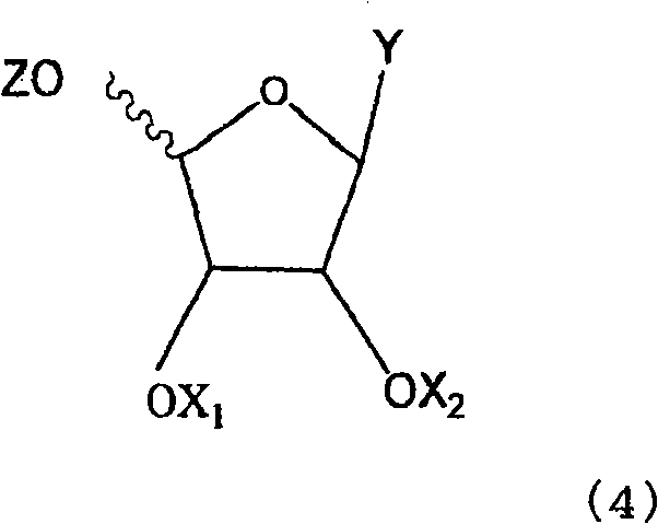 Method for production of furanose derivative