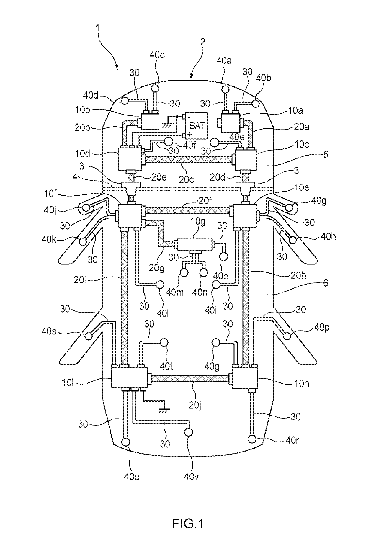 Circuit Body for Vehicle