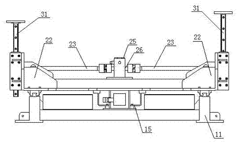 Multifunctional numerically-controlled rear material stopping device