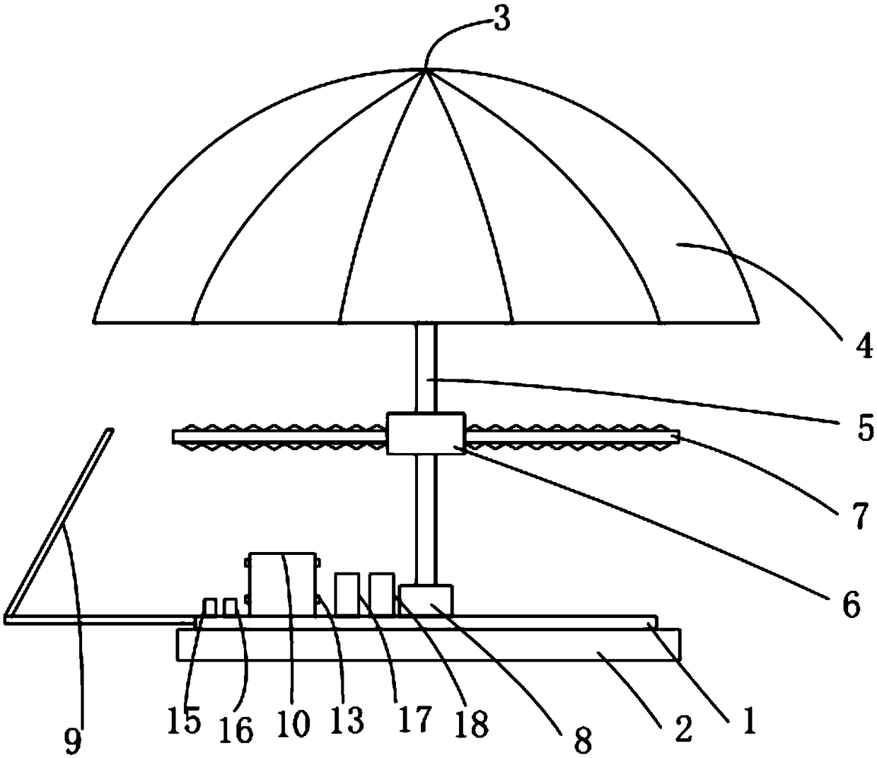 Bird repelling device