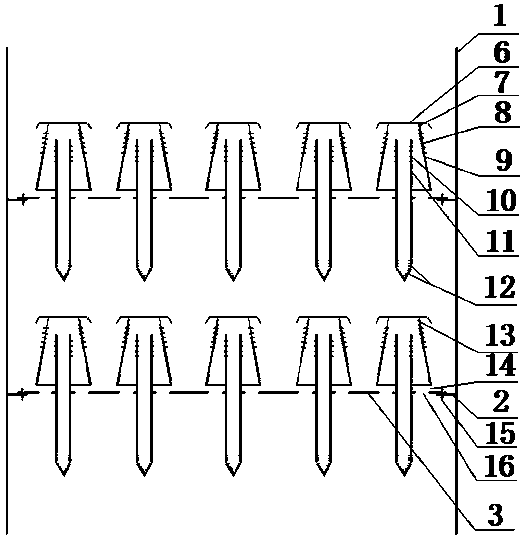 A full counterflow mass flow unit and a tray equipped with the unit