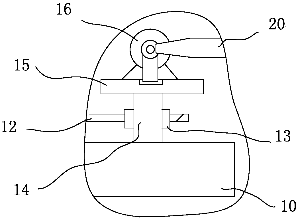 An intelligent acquisition device for books in a library and its use method