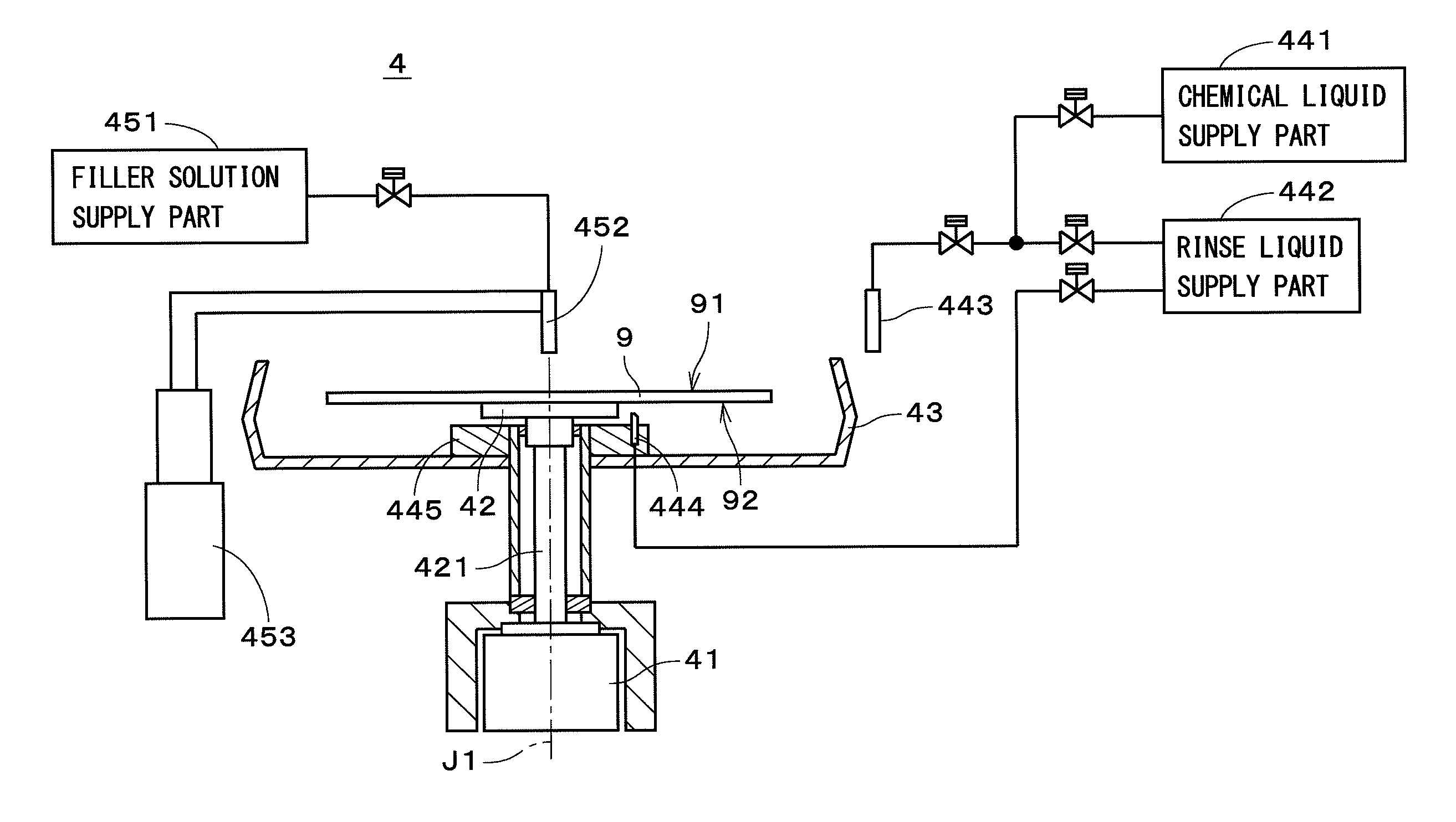 Liquid filling method