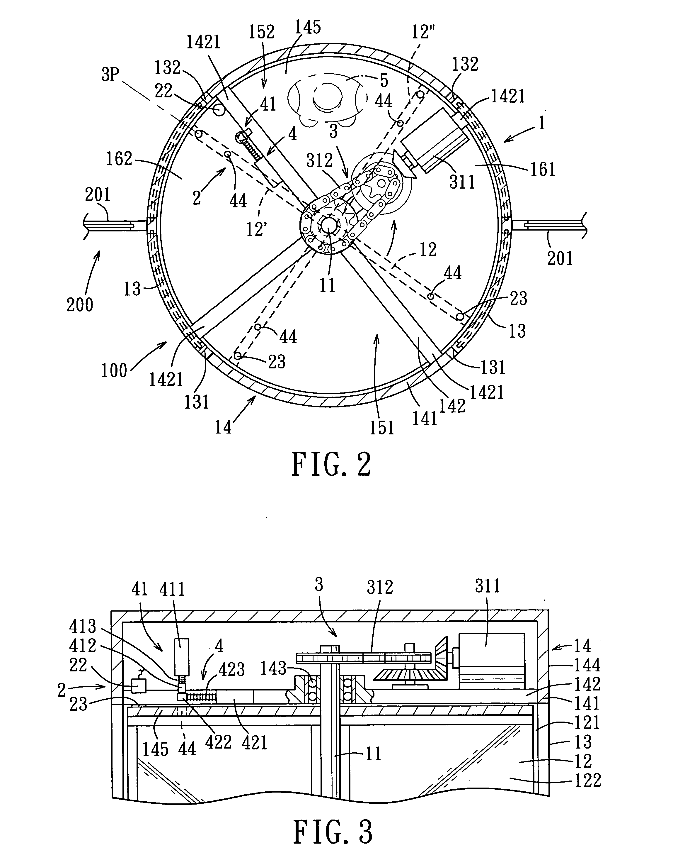 Security revolving door assembly