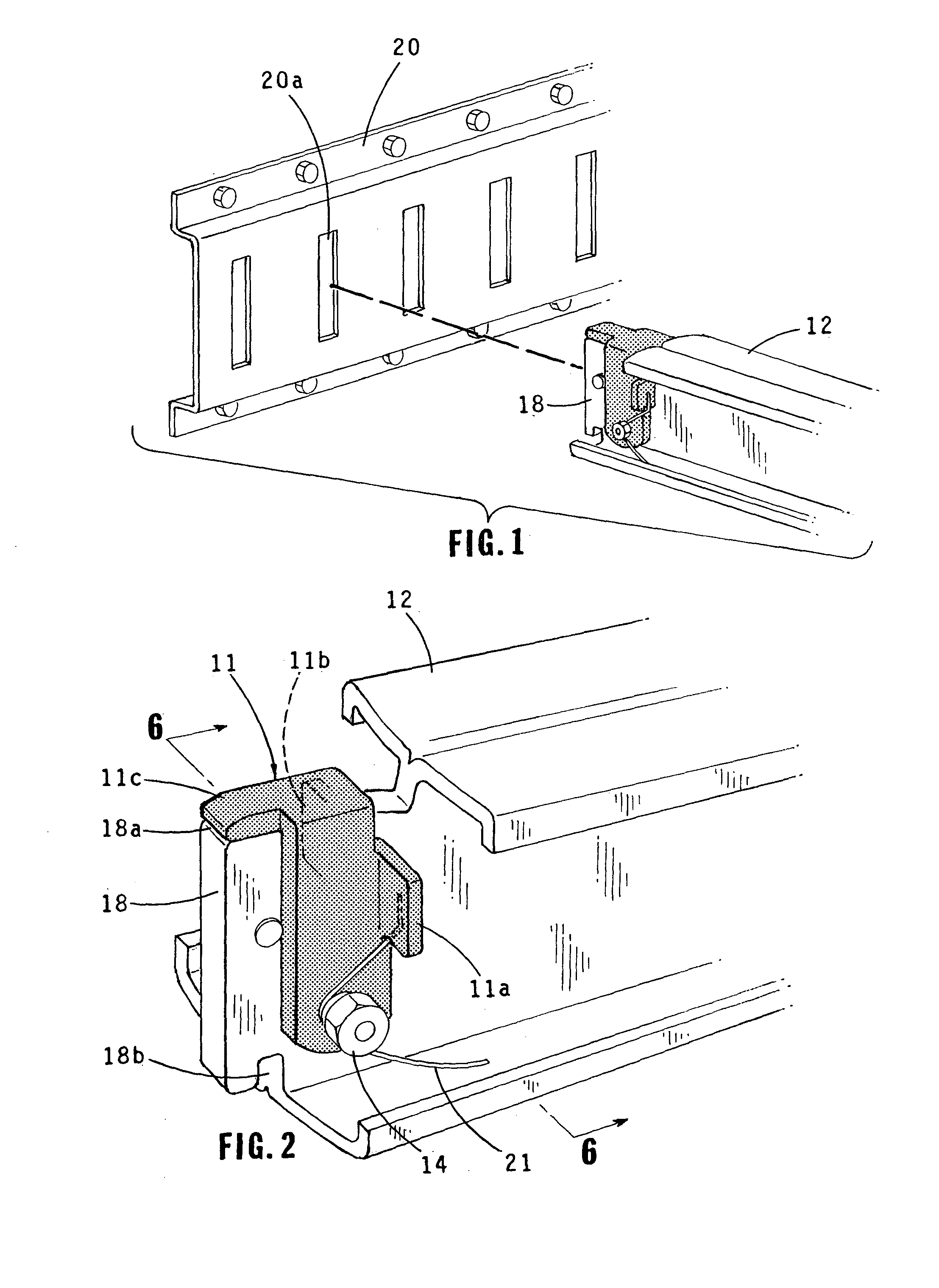 Low profile decking beam