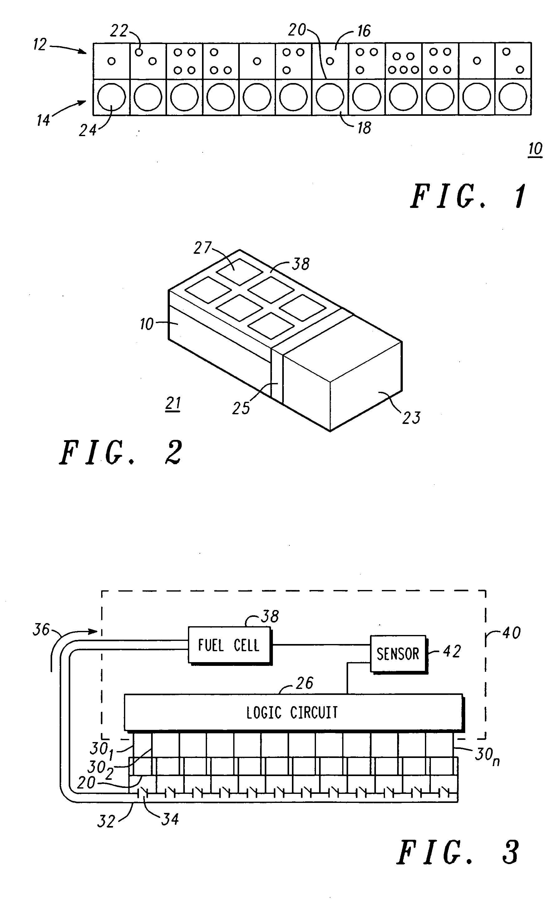 Hydrogen supply for micro fuel cells