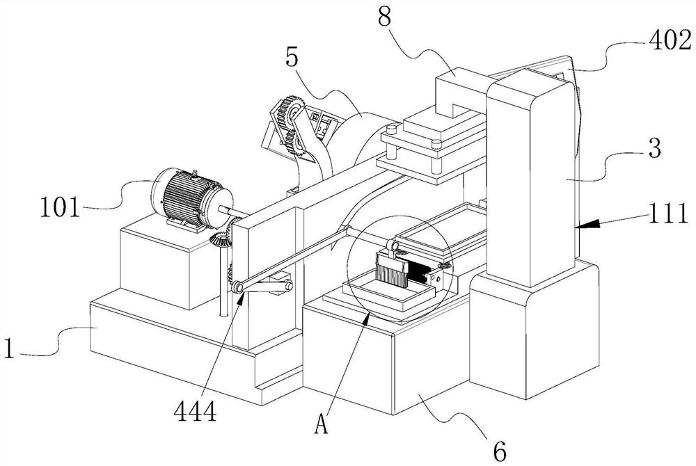 Integrated equipment for smearing and embossing silica gel on leather surface