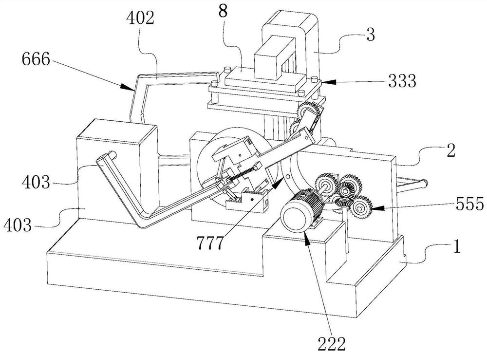 Integrated equipment for smearing and embossing silica gel on leather surface