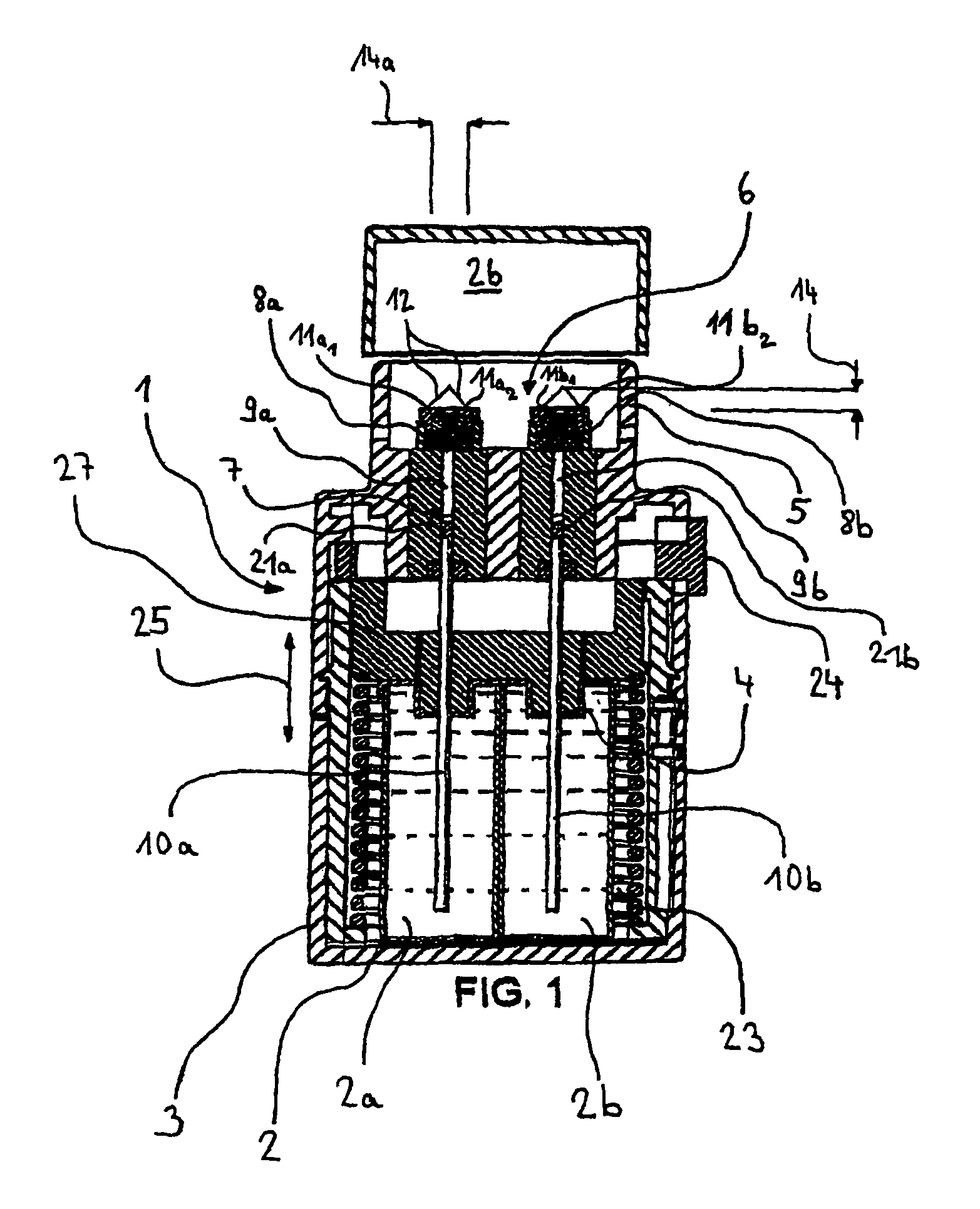 Atomizer for dispensing liquids for medical purposes