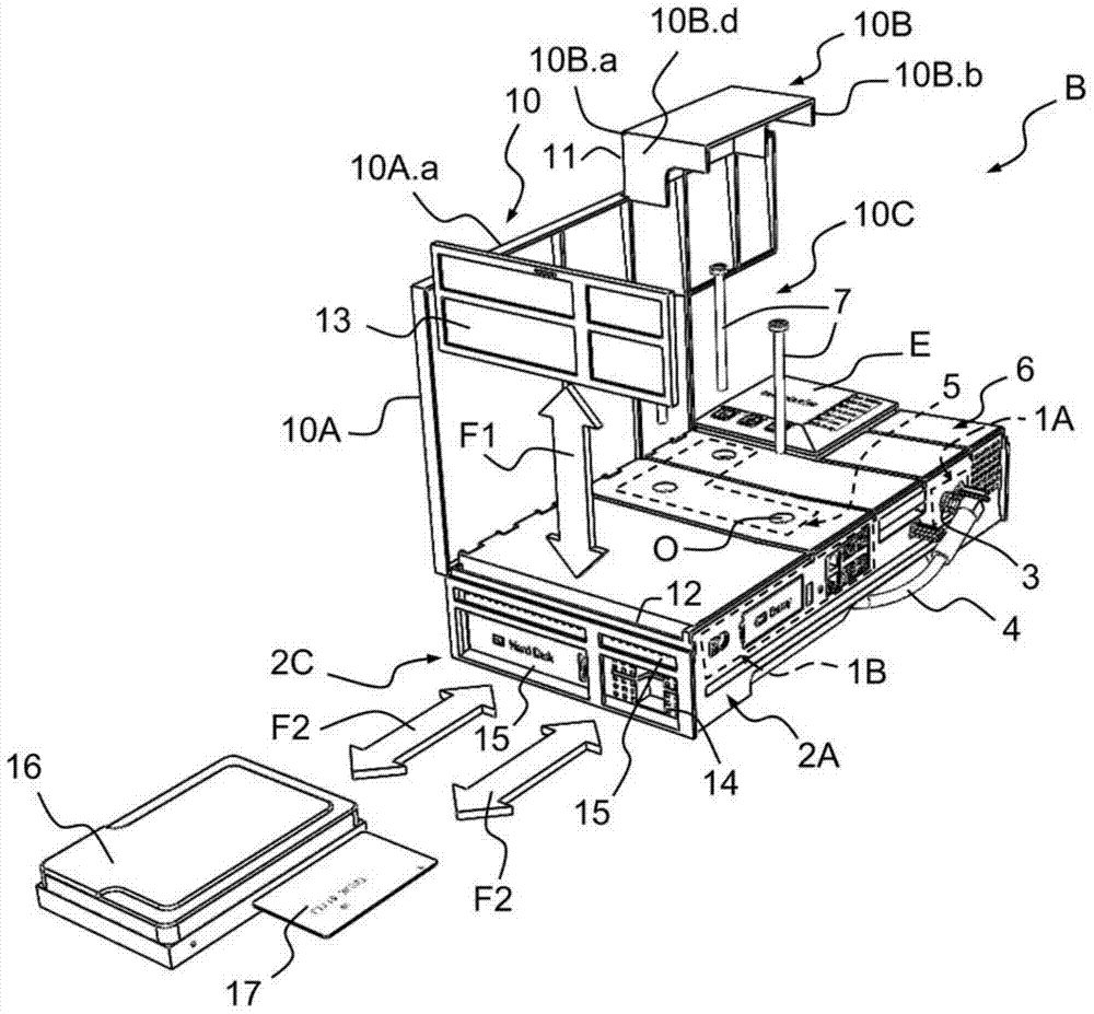 Electronic box, particularly for internet access and/or for video decoding