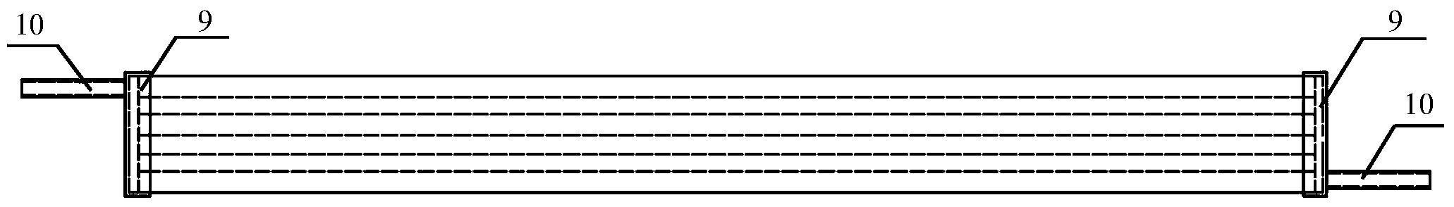 Efficient heat exchange water pipe and heat pipe radiant heating/refrigerating system