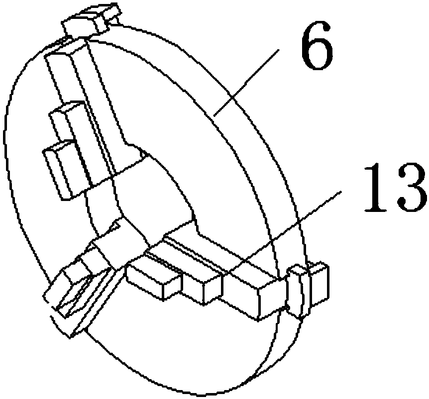 Polishing device suitable for double-side submerged arc longitudinally welded pipe weld