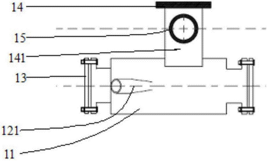 Infrared in-situ reaction test device based on pumping detection, and use method thereof