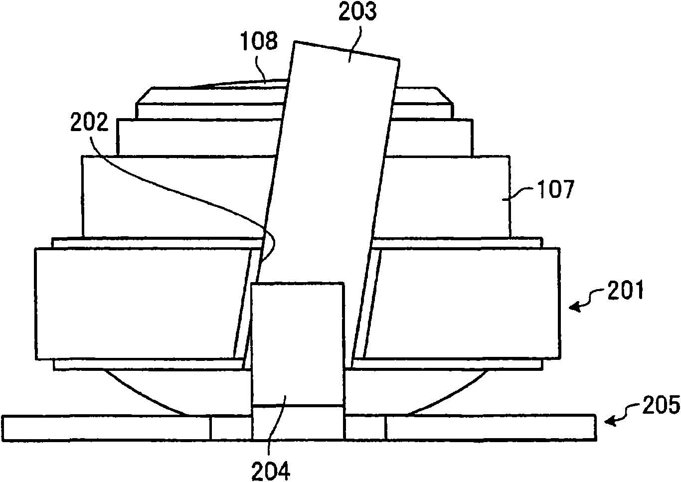 Optical device and camera device