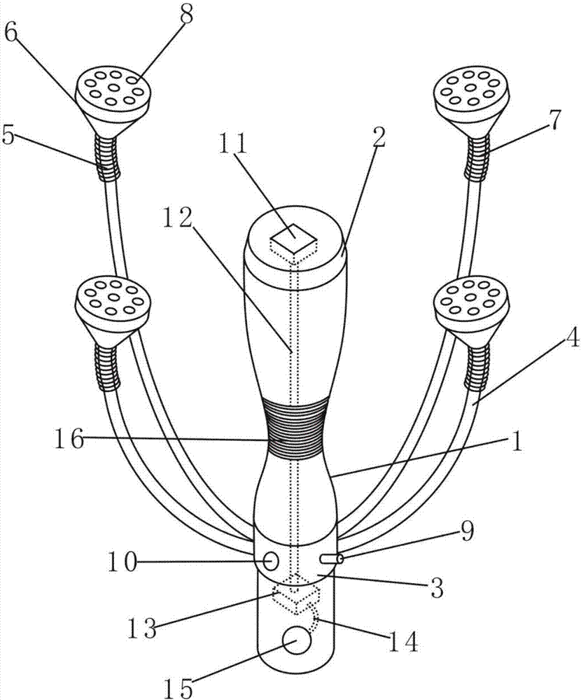 Positioning device for fetal heart monitor