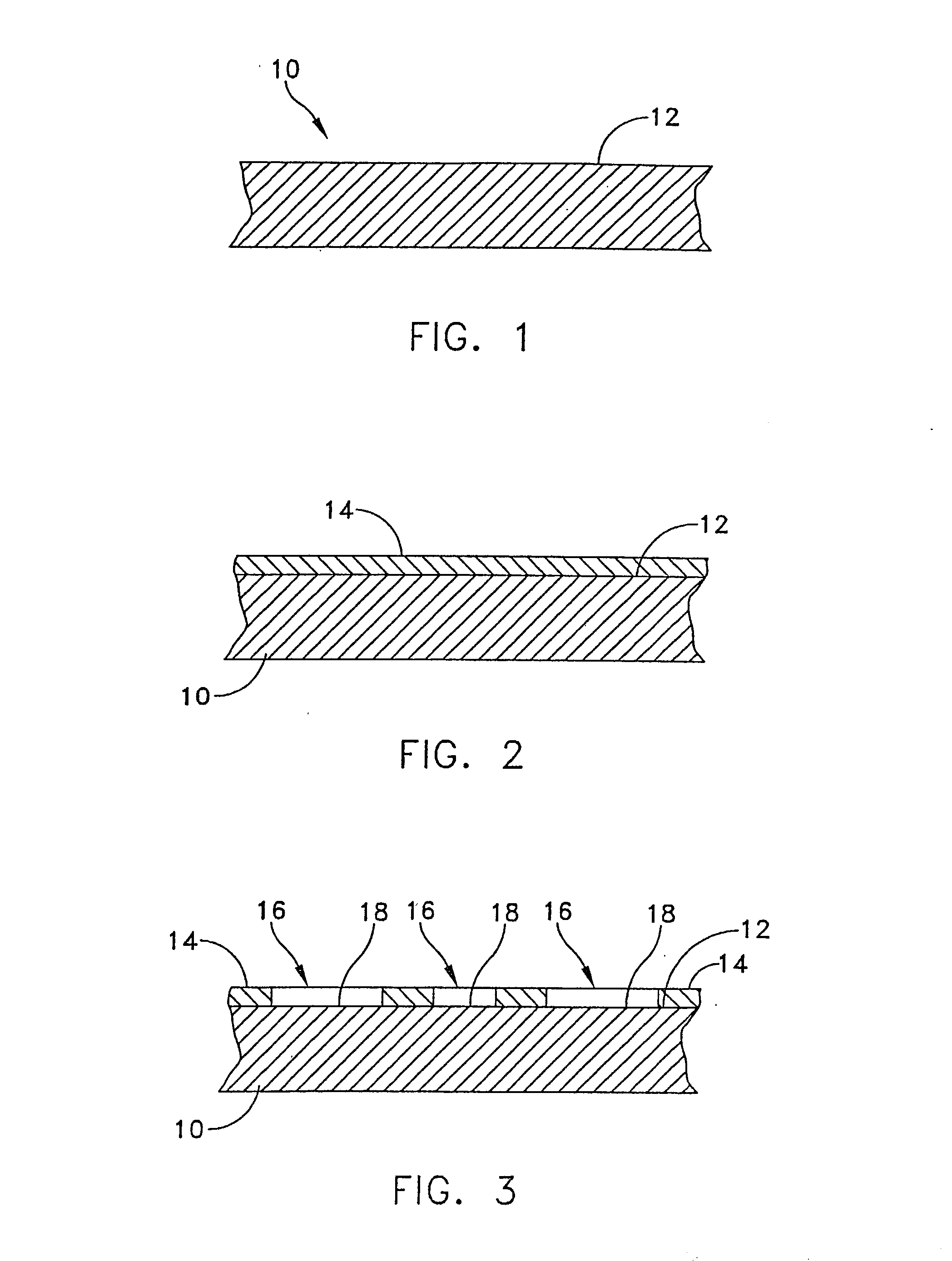 Textured surface having undercut micro recesses in a surface