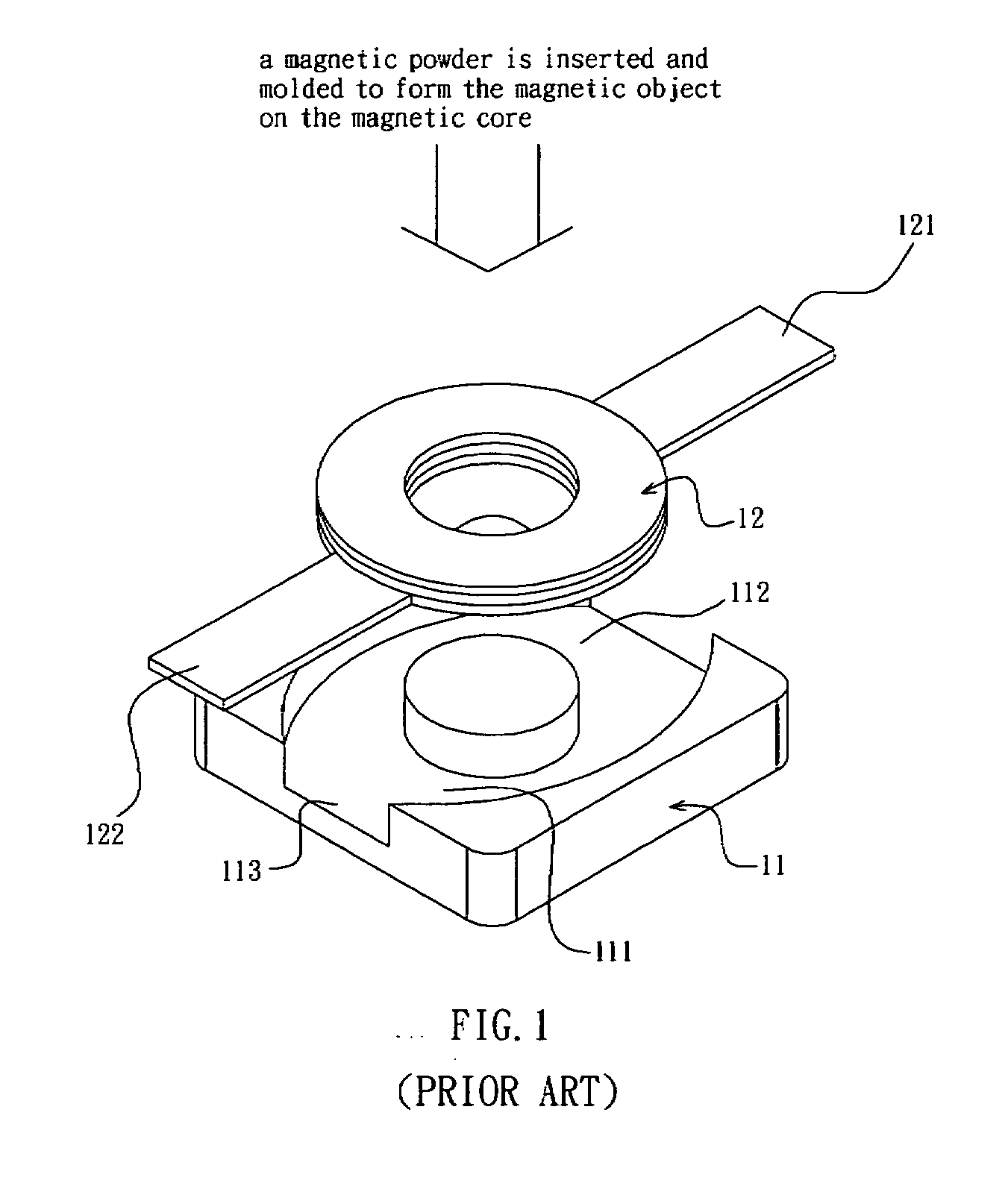 Embedded inductor and manufacturing method thereof