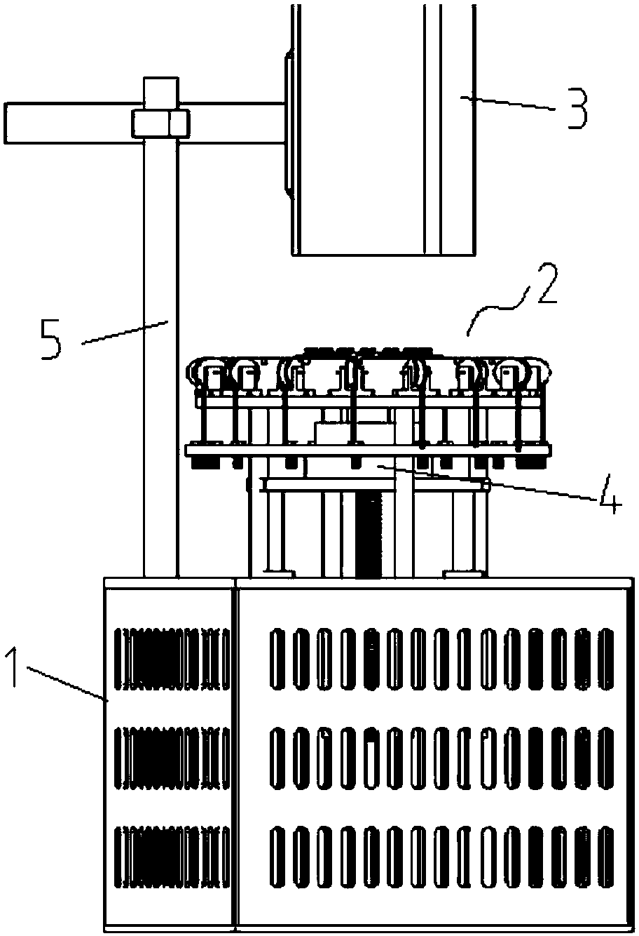 High elastomer material equiaxial tensile testing machine