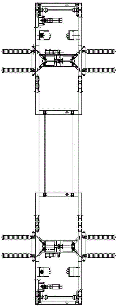 Tire clamping type car carrier