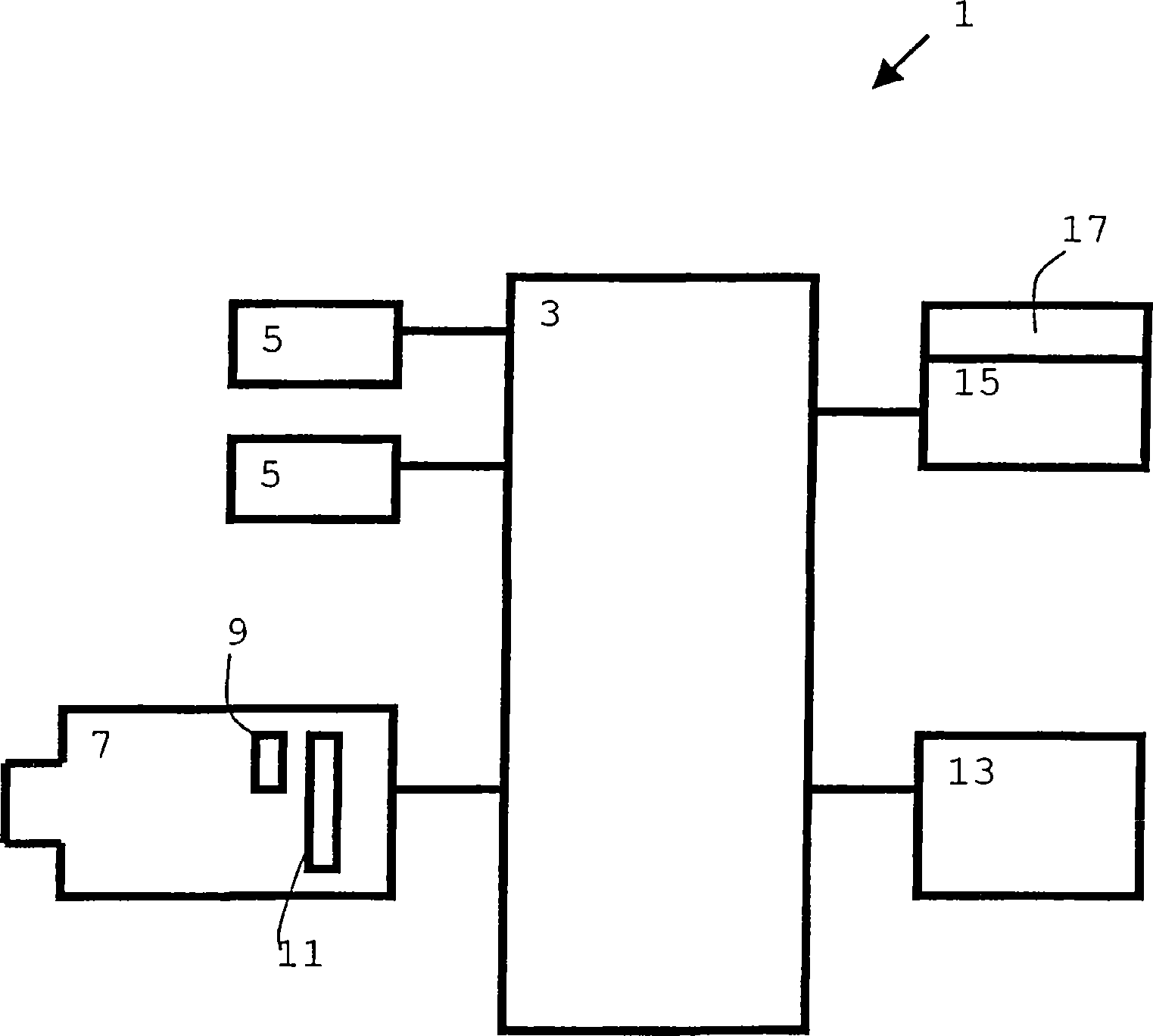 Night vision system for motor vehicles, comprising a partial optical filter