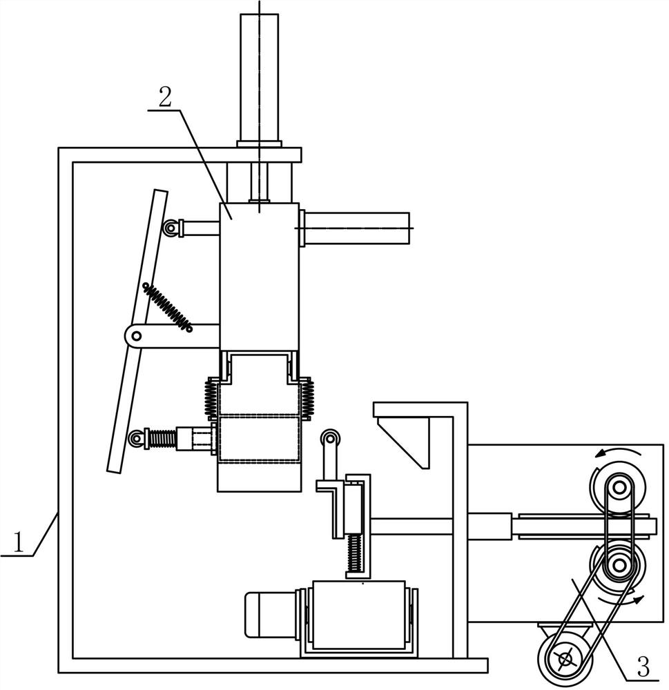 Pipe fitting continuous conveying device