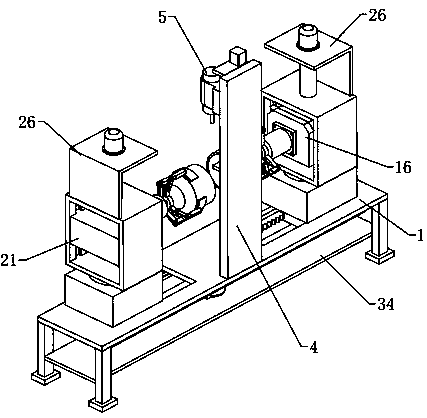 Automatic steel cylinder girth welding device