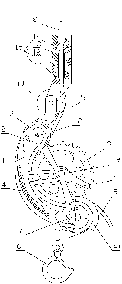 Self-lifting load carrying device