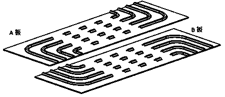 Heat exchanger plate bundle having guiding function