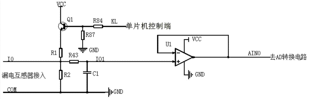 Transformer sampling circuit