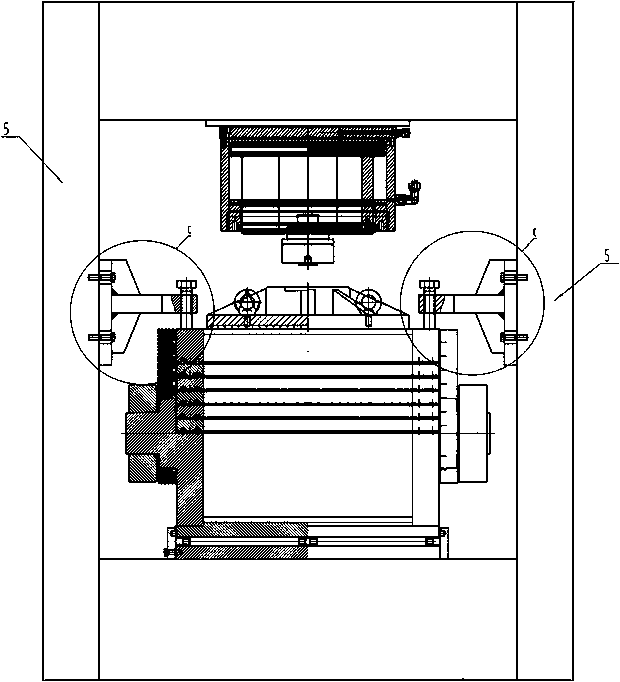 Anti-upwarp device for shear box