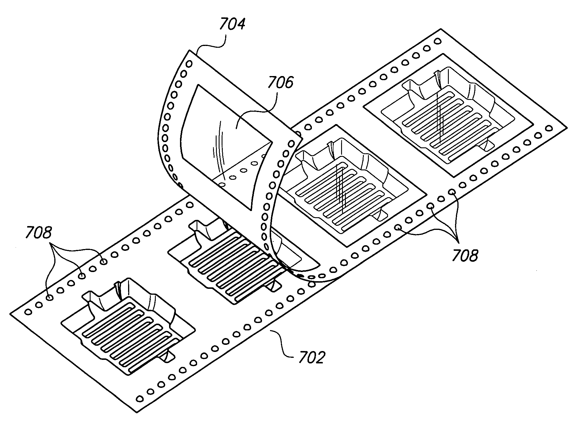 Automation-optimized microarray package