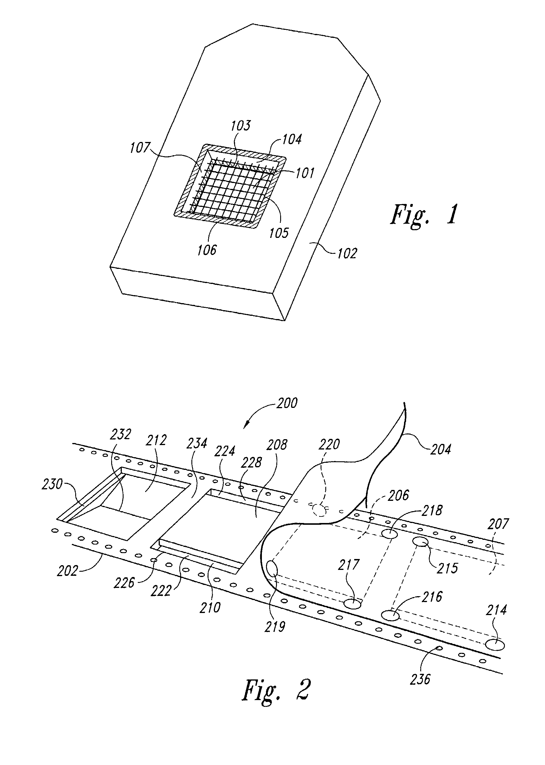 Automation-optimized microarray package