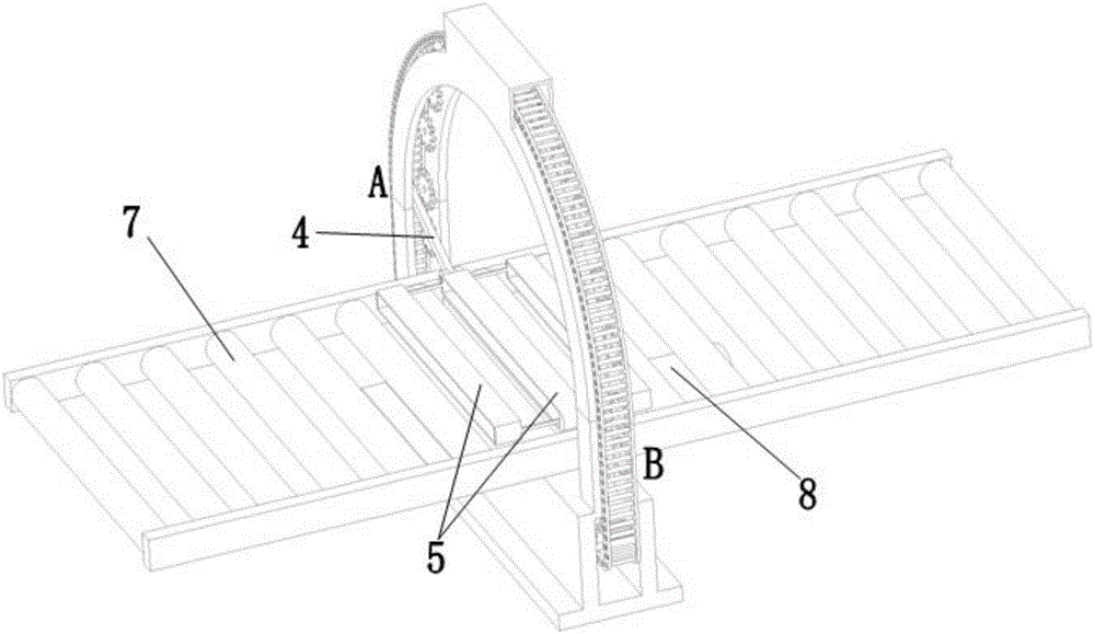 Composite plate turnover