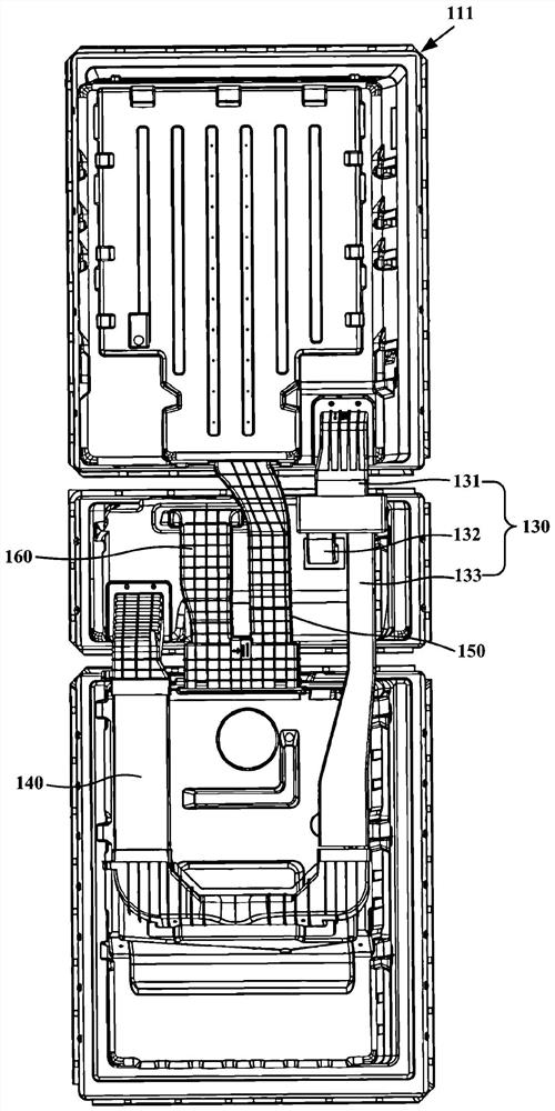 Control method of air-cooled refrigerator and air-cooled refrigerator