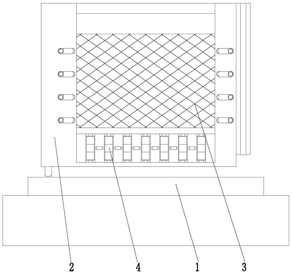 A highway municipal guardrail and its construction method