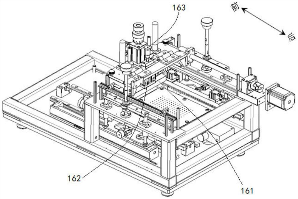 Table board type silk-screen printing device