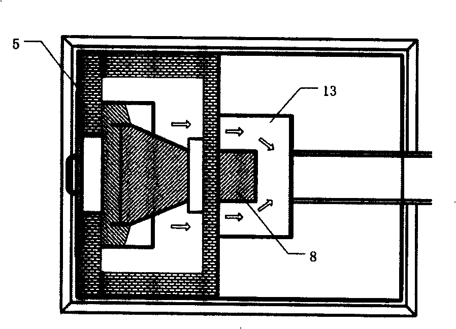 Biomass shaping fuel decoupling combustion device and combustion method thereof