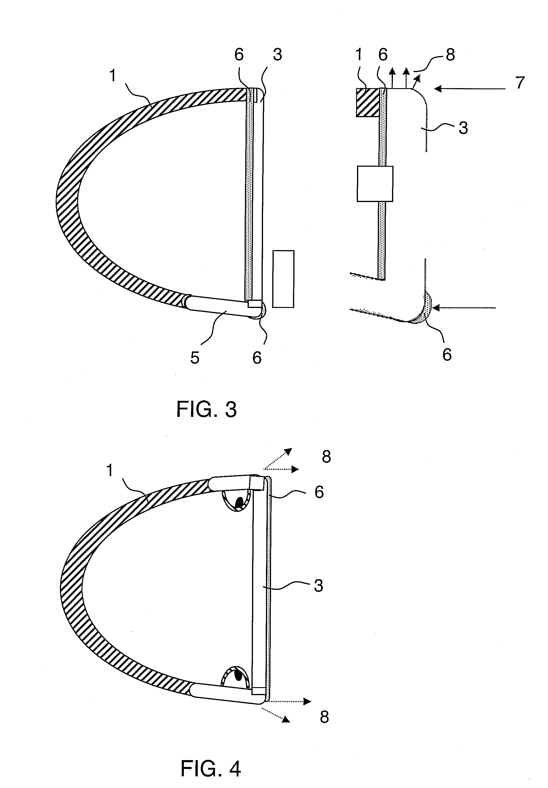 Plastic Glass Interior Mirror With Illumination