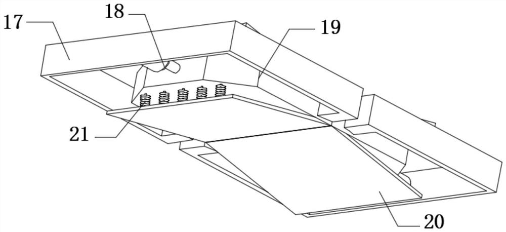 Real-time dust falling device for mineral exploitation, and operation method thereof