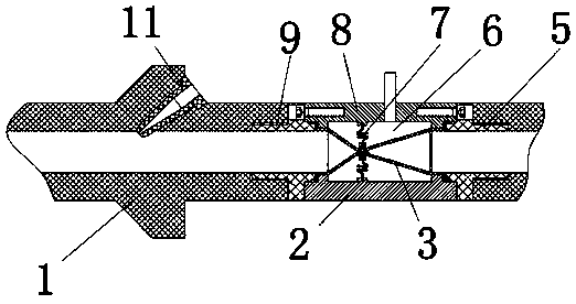 Bathroom drainage device