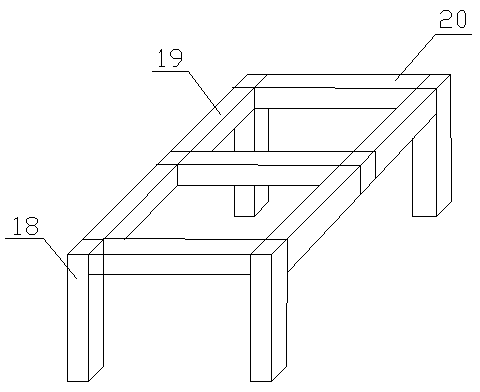 Pullout and model dual-purpose test device for reinforced earth structure of tire as well as test measurement method