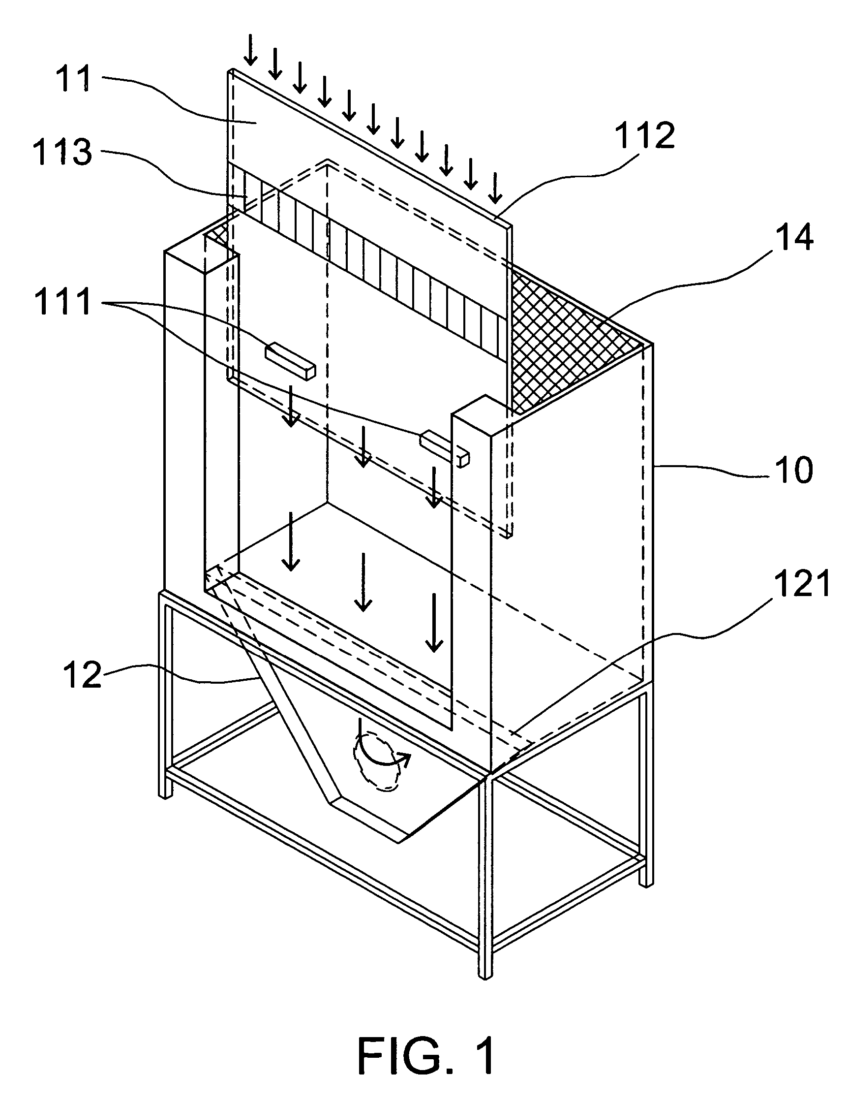 Air-isolator fume hood