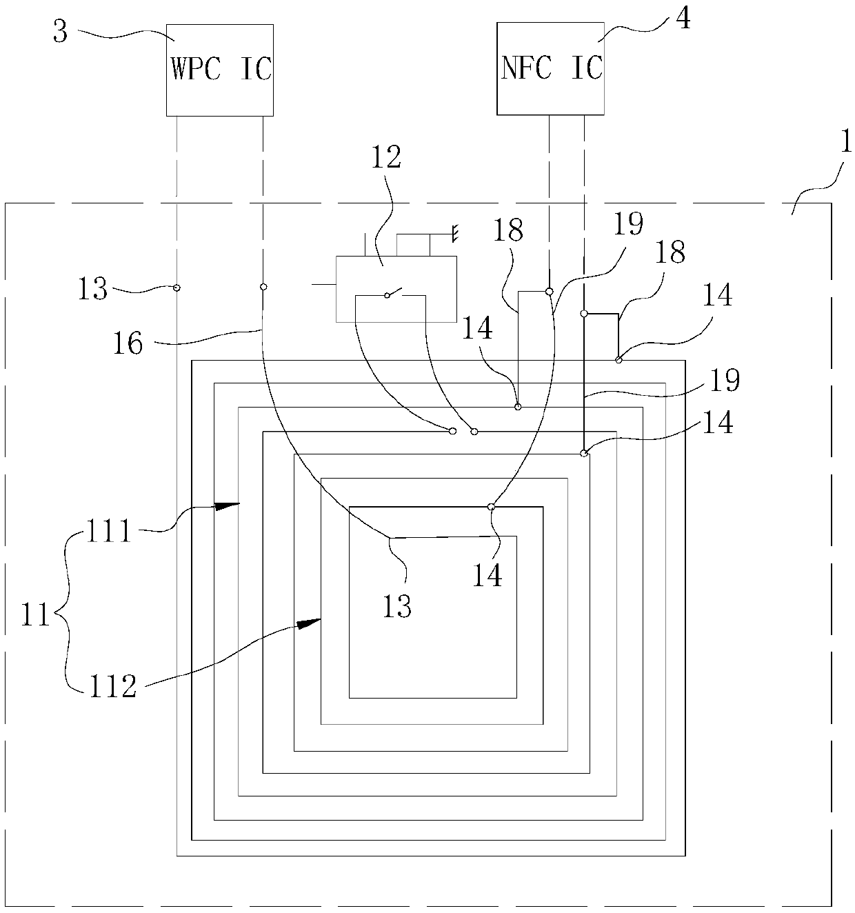 Antenna device and mobile terminal with the antenna device