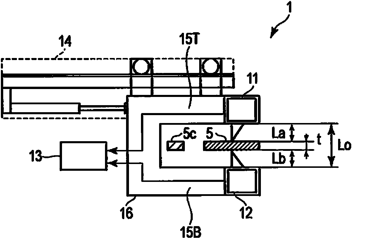 Thickness measurement system and thickness measurement method