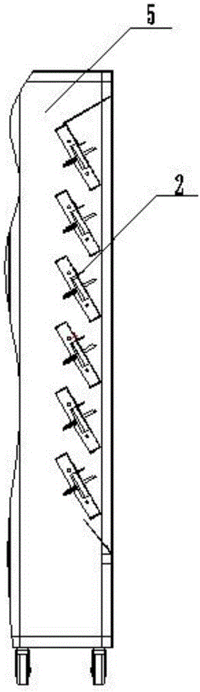 Servo motor endurance test device and test method thereof