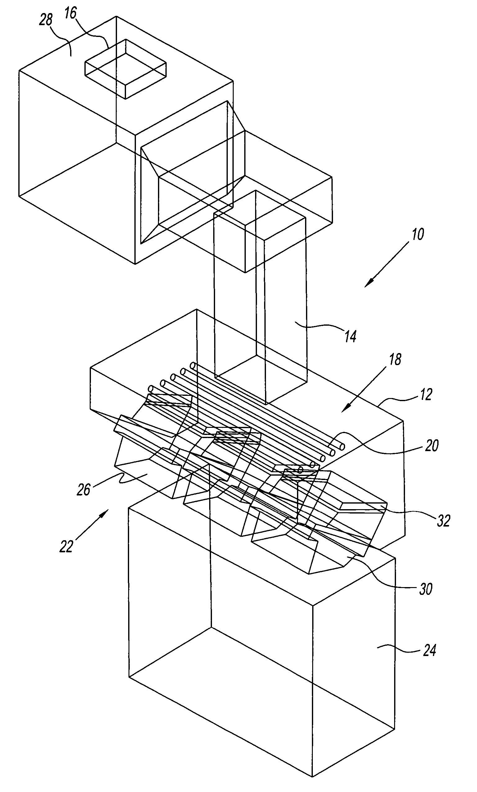 Ultra-violet ventilation system having an improved filtering device