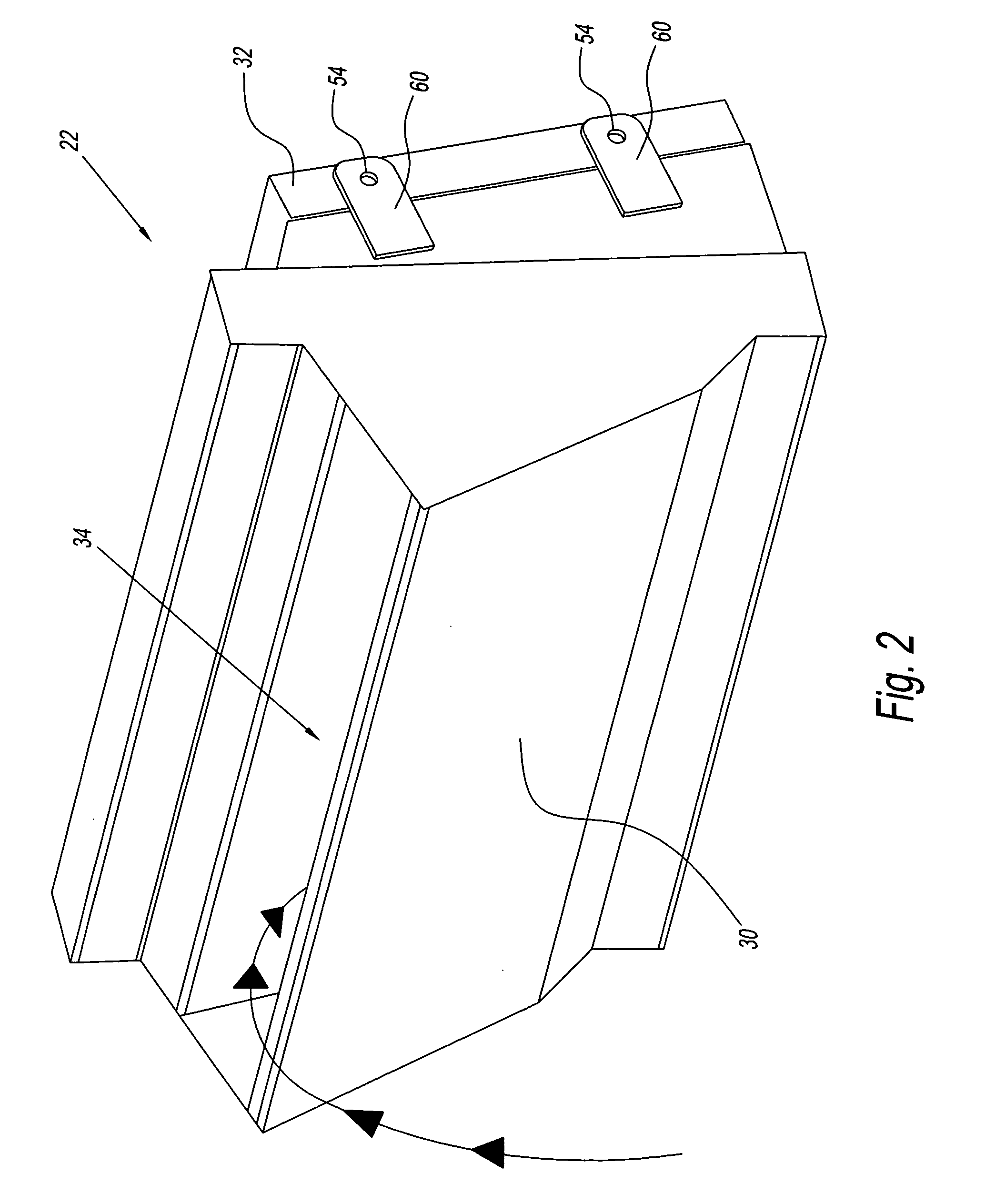 Ultra-violet ventilation system having an improved filtering device